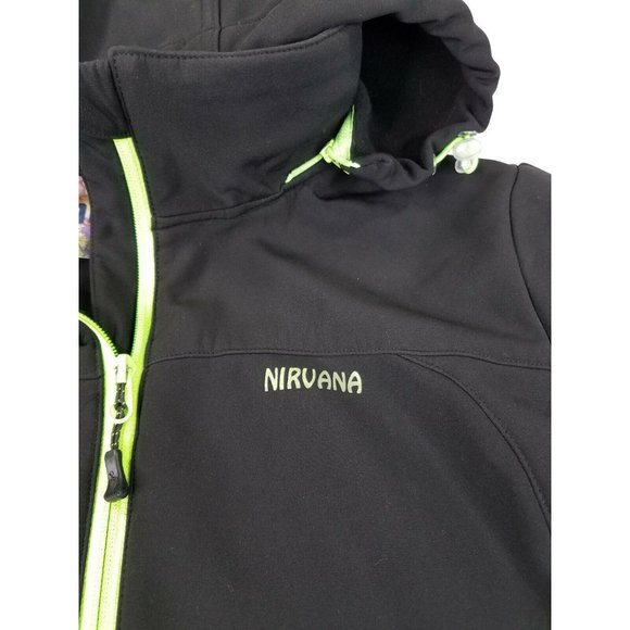 Nirvana Ski Lounge Collection Snowboard Ski Jacket Black Size 38/40 UNISEX - Picture 3 of 11